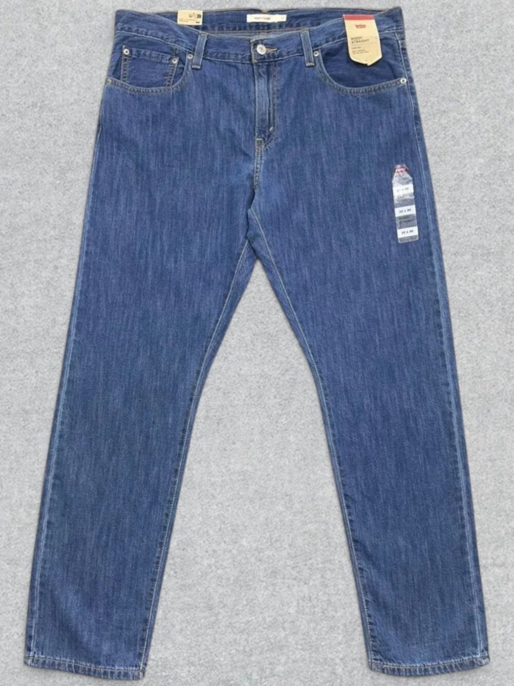 Levi's Jeans Women's 32x30 Blue Denim Middy Straight Leg Casual Normcore NWT